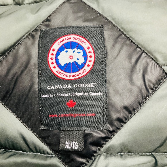 CANADA GOOSE BLACK / GRAPHITE CAMP HOODED JACKET - Picture 4 of 6